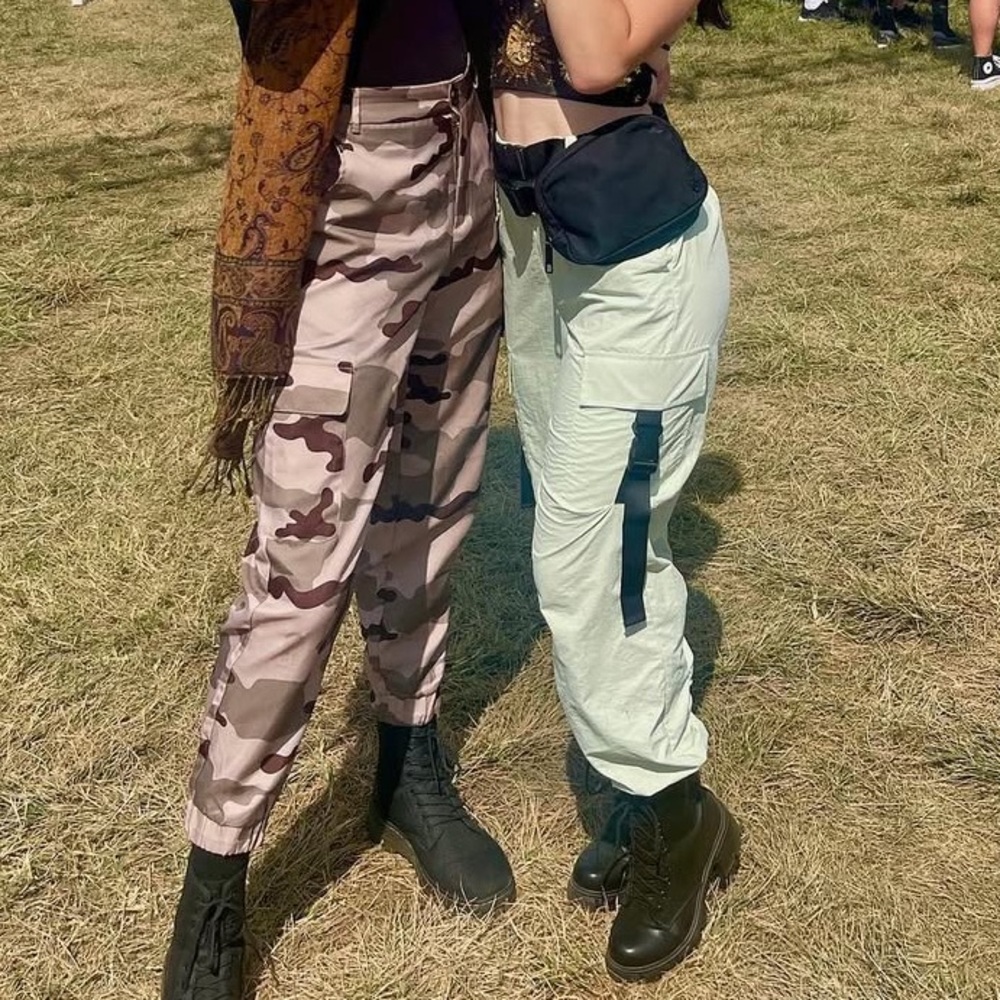 Green Festival Pants